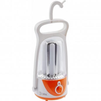 Фонарь кемпинговый светодиодный ЭРА KA55S аккумуляторный с диммером и складным крючком яркий светильник бело-оранжевый Фонарь кемпинговый светодиодный ЭРА KA55S аккумуляторный с диммером и складным крючком яркий светильник бело-оранжевый